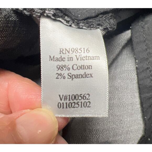 Coldwater Creek Women's Bootcut Jeans Plus Size 18W Natural Fit Black Wash Denim - Picture 4 of 5